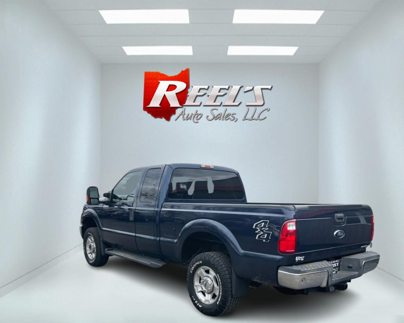 2015 Blue /Gray Ford F-350 SD XLT SuperCab Long Bed 4WD (1FT8X3B68FE) with an 6.2L V8 OHV 16V engine, 6-Speed Automatic transmission, located at 11115 Chardon Rd. , Chardon, OH, 44024, (440) 214-9705, 41.580246, -81.241943 - This 2015 Ford F-350 XLT Supercab 4WD, equipped with a robust 6.2L V8 engine and a 6-speed automatic transmission, offers substantial power and capability, suited for both work and recreational towing needs. It ensures driver comfort with a power driver's seat and power-adjustable pedals, coupled wi - Photo#11
